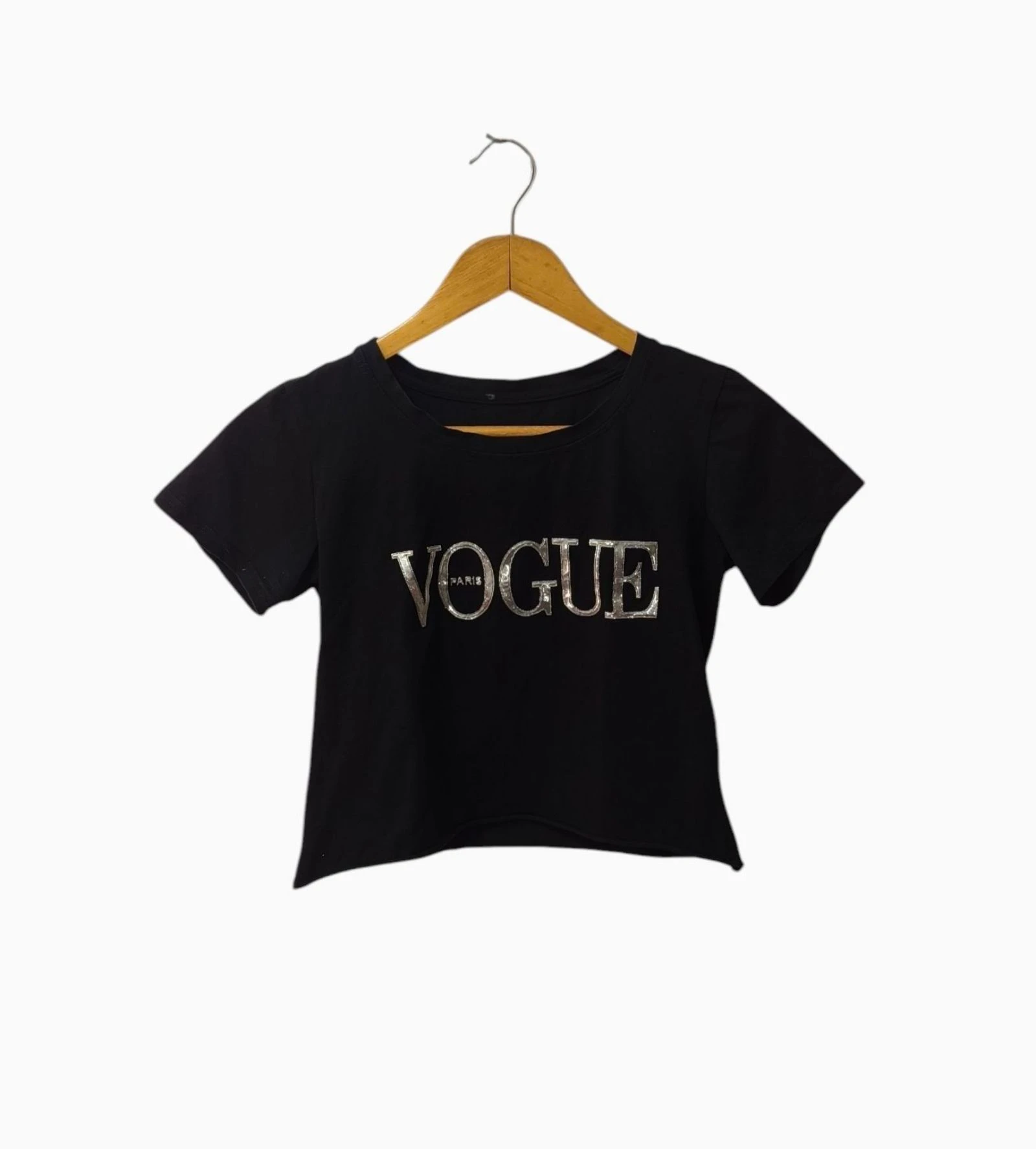 Camiseta negra mujer Talla S